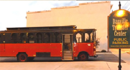 Photo of trolley bus